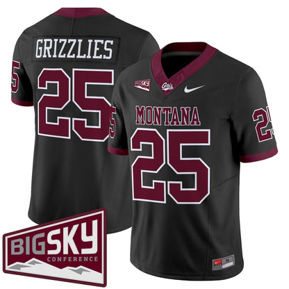 Men's Montana Grizzlies 2025 Vapor Limited Jersey - All Stitched