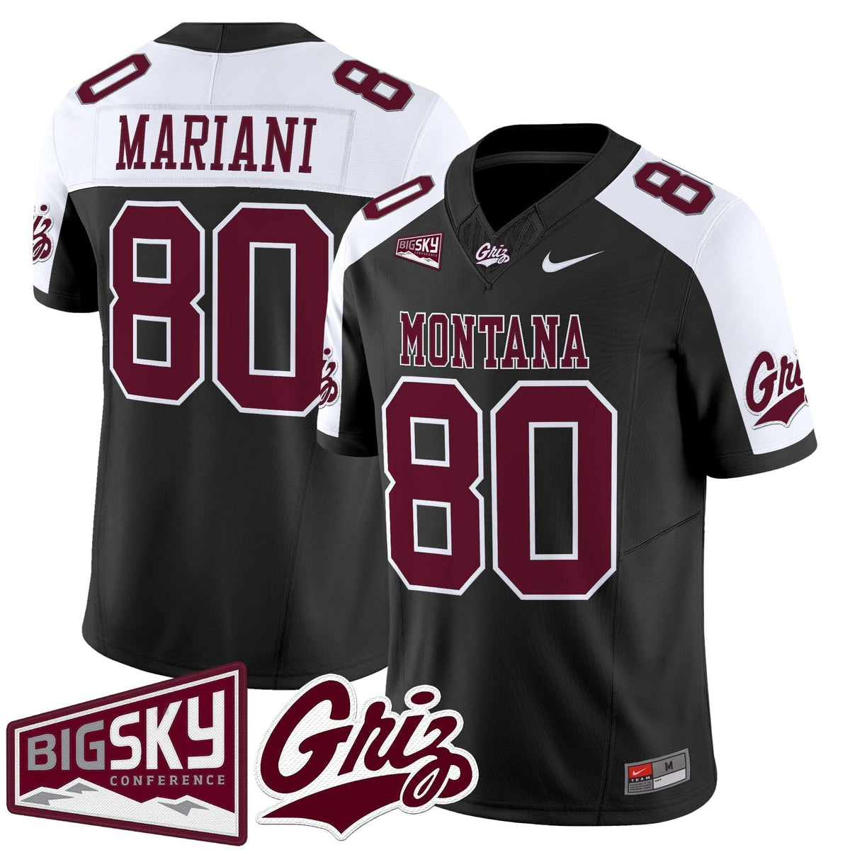 Men's Montana Grizzlies 2025 Vapor Limited Jersey - All Stitched