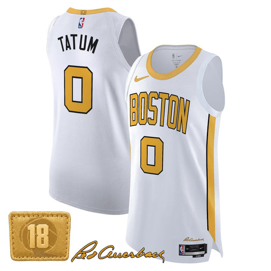 Boston Celtics 2025/26 City Edition Swingman Jersey - All Stitched