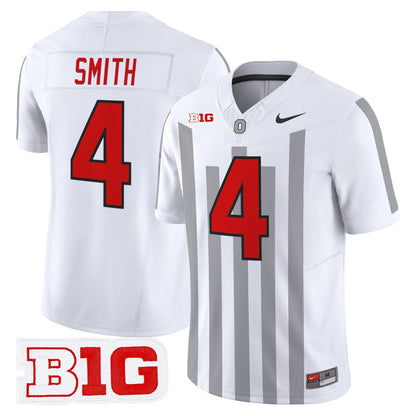 Men's Ohio State Buckeyes Throwback Vapor Limited Jersey - All Stitched