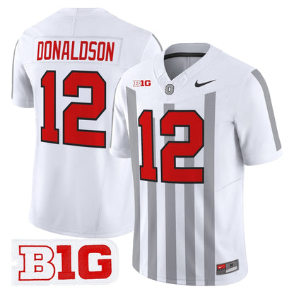 Men's Ohio State Buckeyes Throwback Vapor Limited Jersey - All Stitched