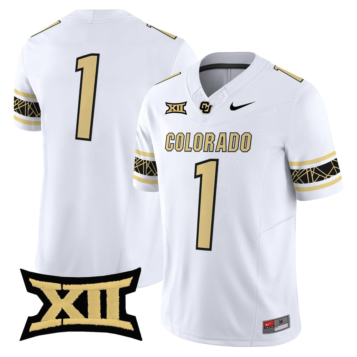 Men's Colorado Buffaloes 2025 Vapor Limited Jersey V2 - All Stitched