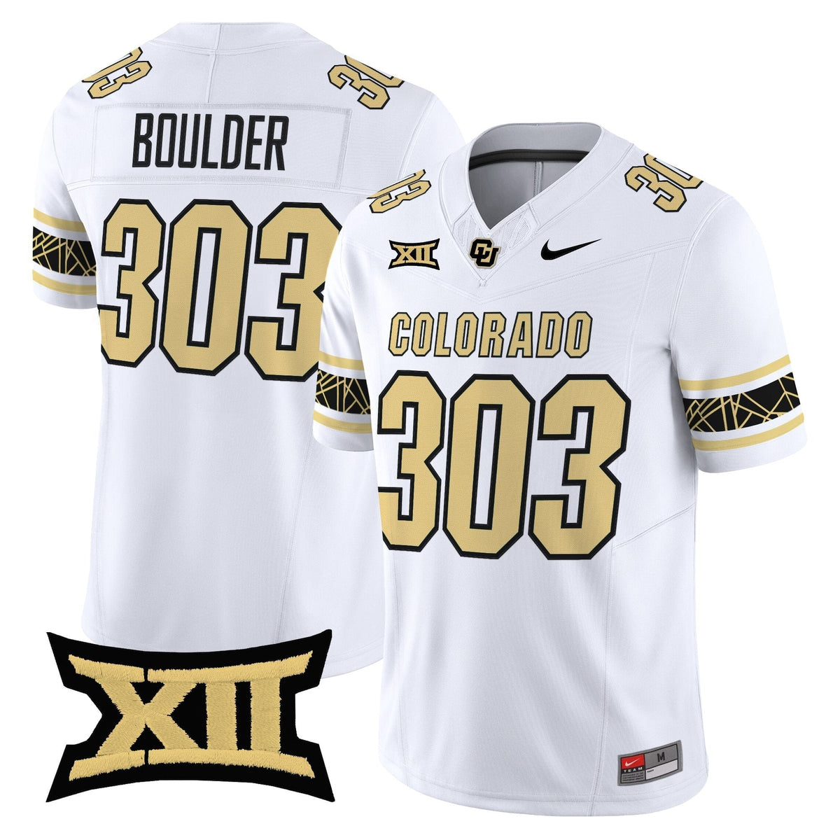 Men's Colorado Buffaloes 2025 Vapor Limited Jersey V2 - All Stitched