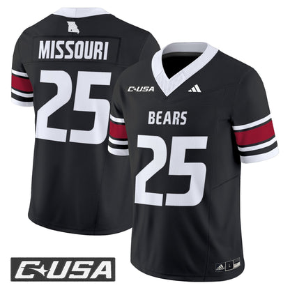 Men's Missouri State Bears 2025 Vapor Limited Jersey - All Stitched