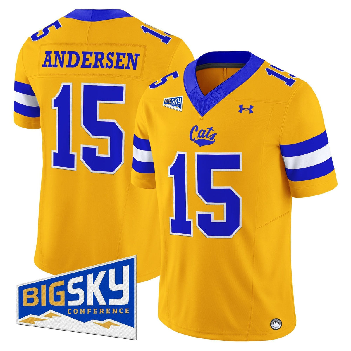 Men's Montana State Bobcats 2025 Vapor Limited Jersey - All Stitched