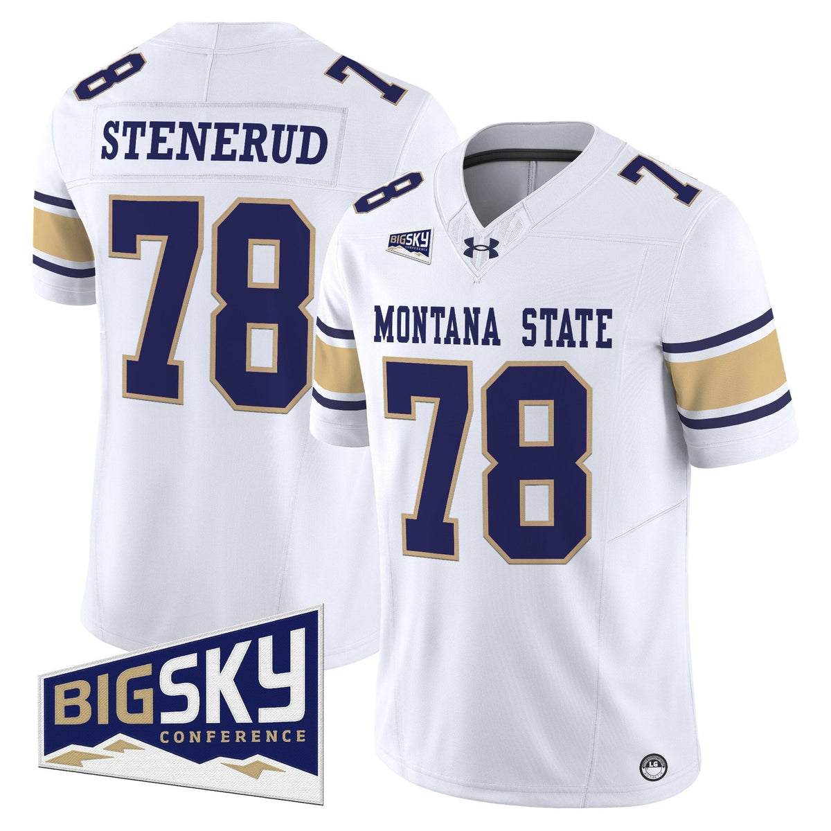 Men's Montana State Bobcats 2025 Vapor Limited Jersey - All Stitched