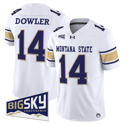 Men's Montana State Bobcats 2025 Vapor Limited Jersey - All Stitched