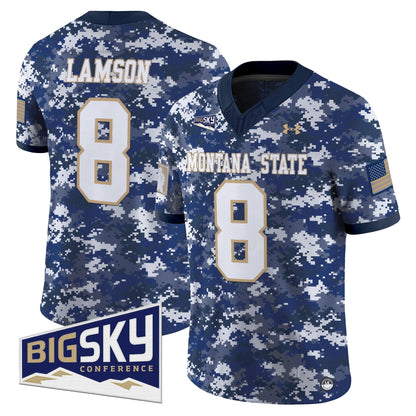 Men's Montana State Bobcats 2025 Vapor Limited Jersey - All Stitched