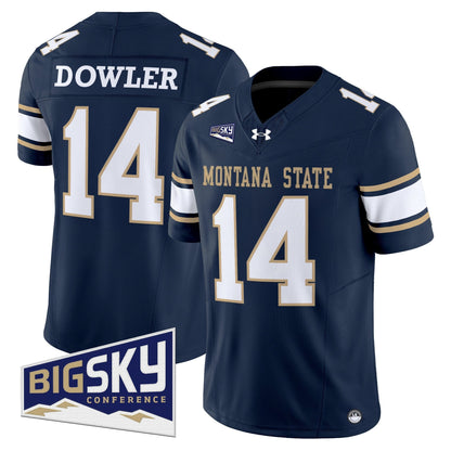 Men's Montana State Bobcats 2025 Vapor Limited Jersey - All Stitched