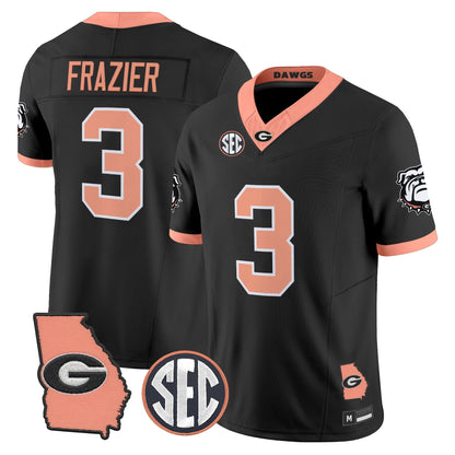 Men's Georgia Bulldogs The Big Peach Vapor Limited Jersey - Stitched