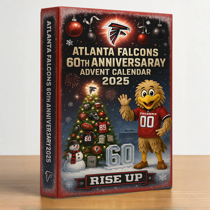 Atlanta Falcons 60th Anniversary Advent Calendar 2025