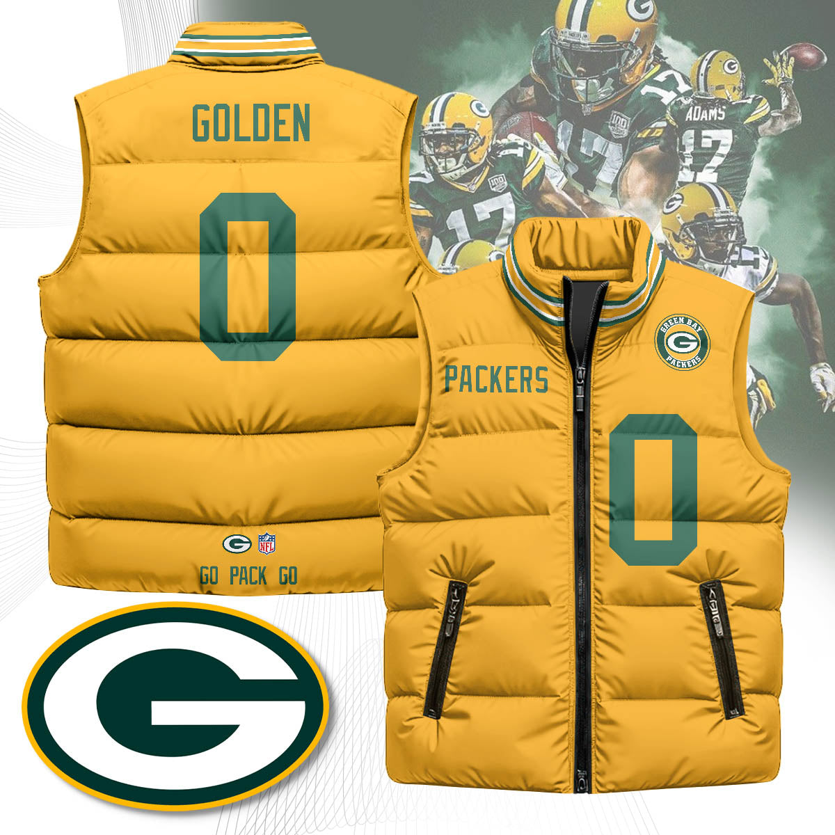 GBP Unisex Puffer Vest