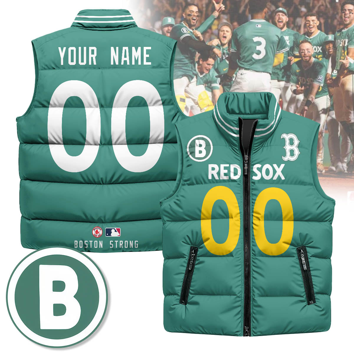 Personalized BRS Unisex Puffer Vest