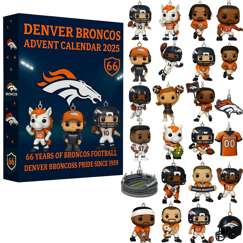 Denver Broncos 66th Anniversary Advent Calendar