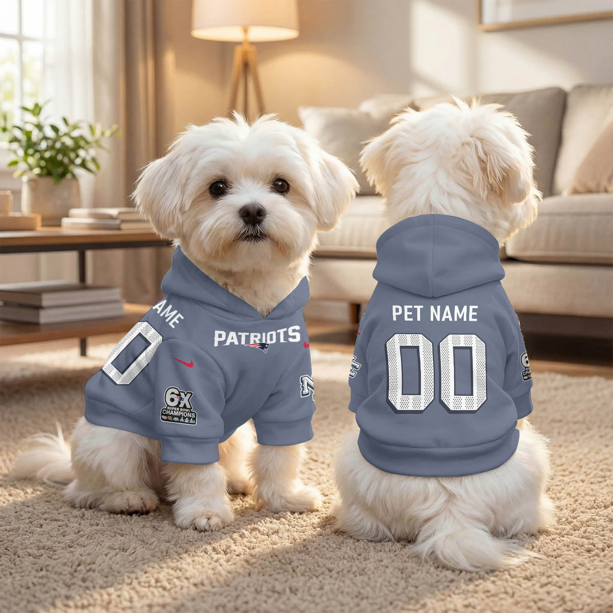 NE “Rivalries” Pet Hoodie