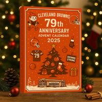 Cleveland Browns 79th Anniversary Advent Calendar