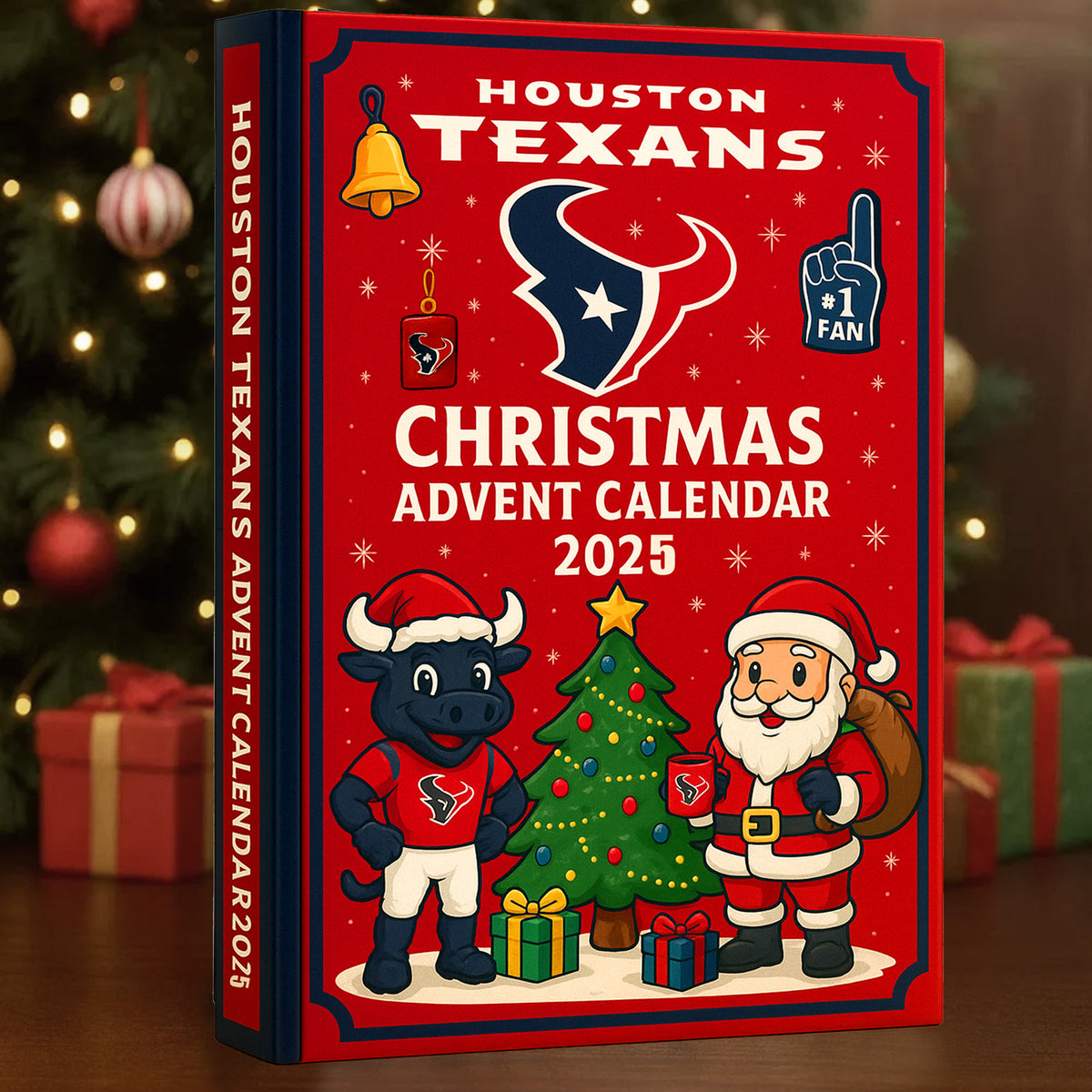 Houston Texans Christmas Advent Calendar 2025