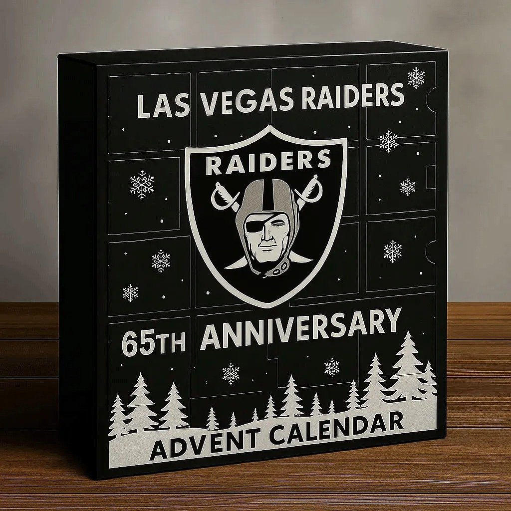 Las Vegas Raiders 65th Anniversary Advent Calendar 2025