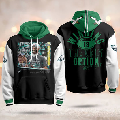 PE Super Bowl LIX Champions Hoodie - Printed