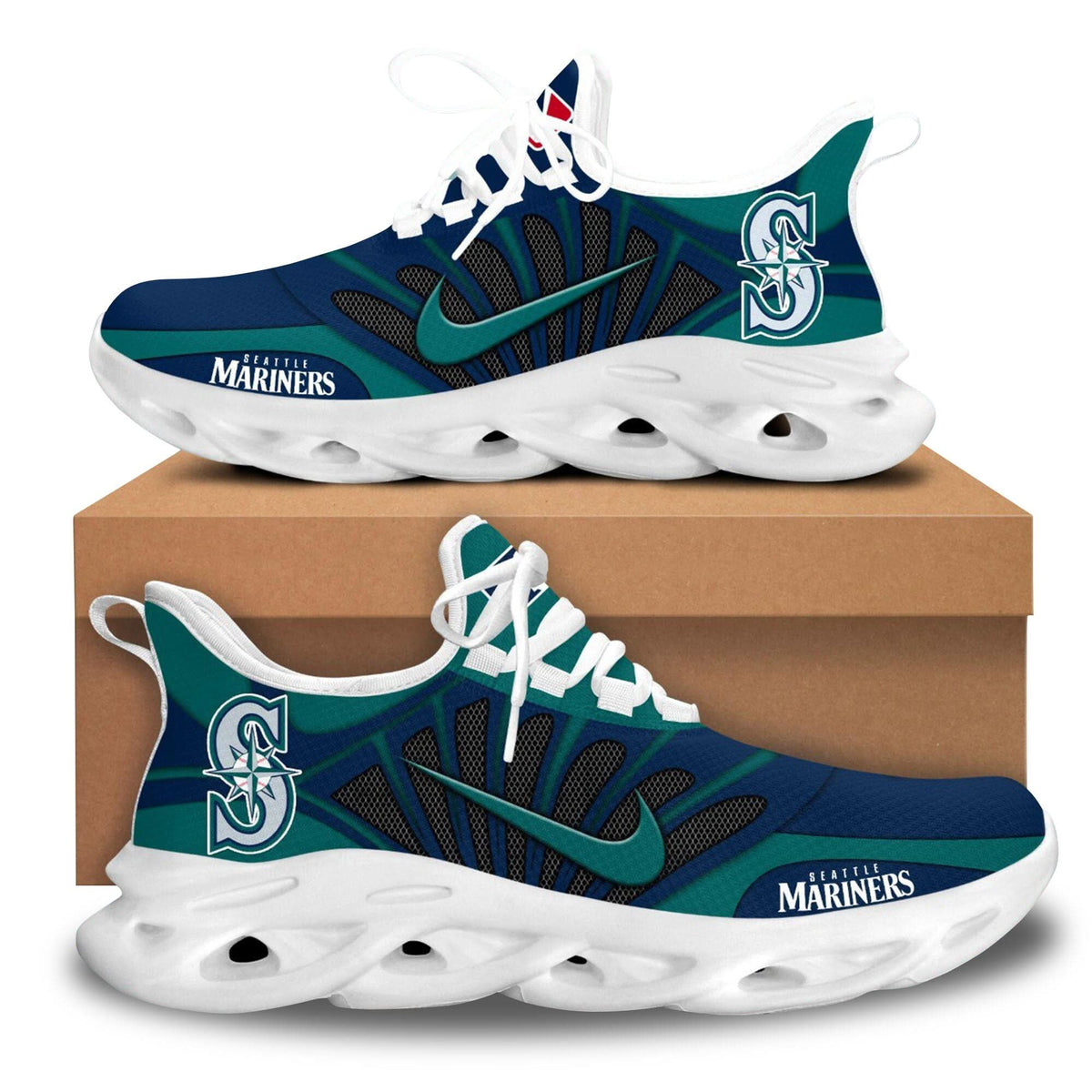 Seattle Mariners |  Max Soul Shoes