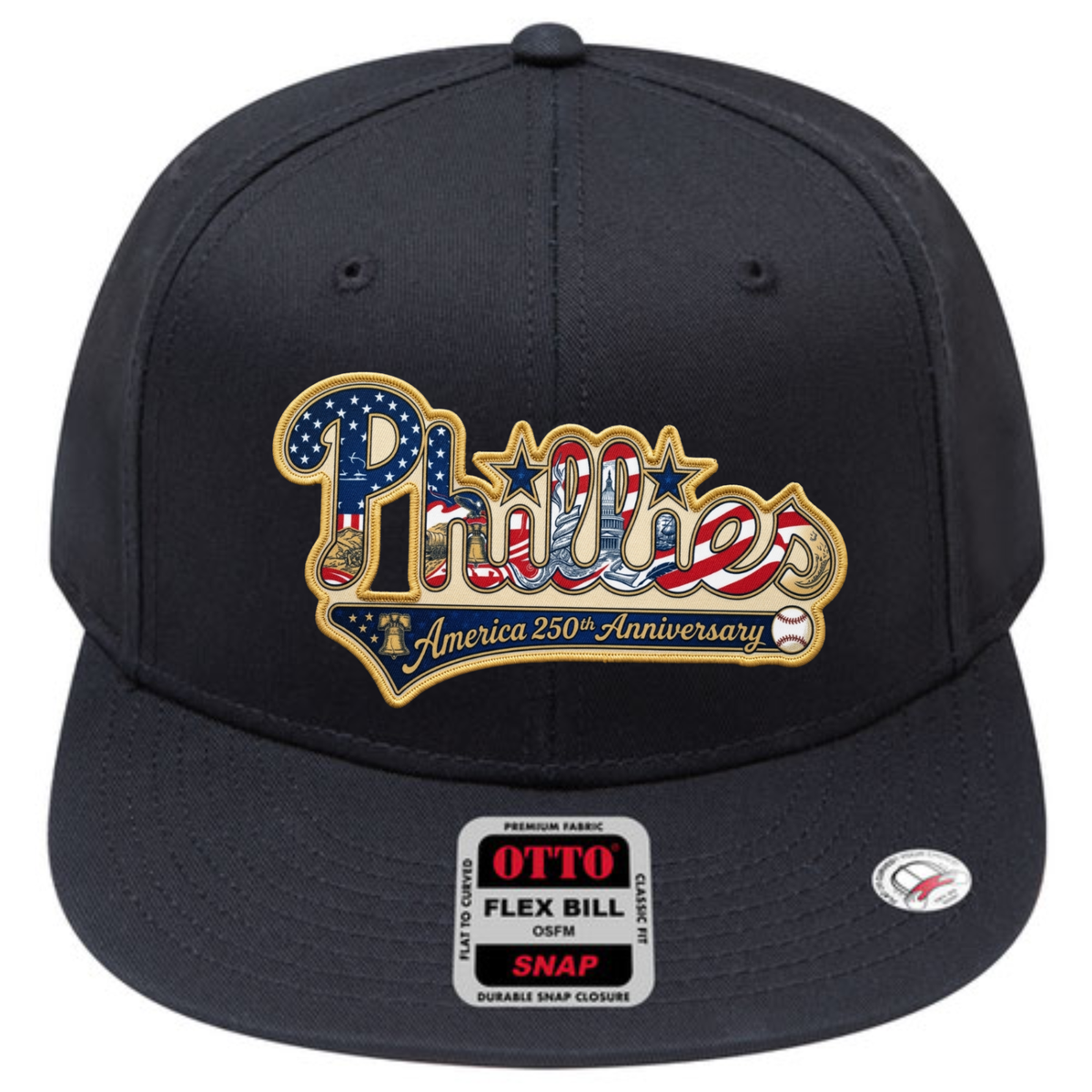 PHI 2026 Independence Day Snapback Cap - Stitched
