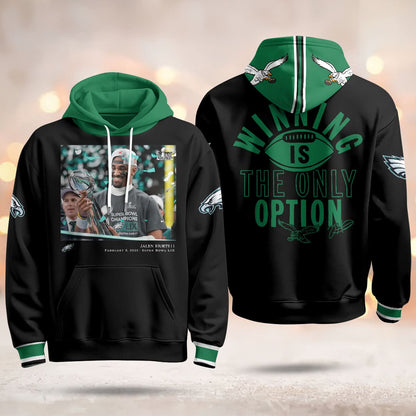 PE Super Bowl LIX Champions Hoodie - Printed