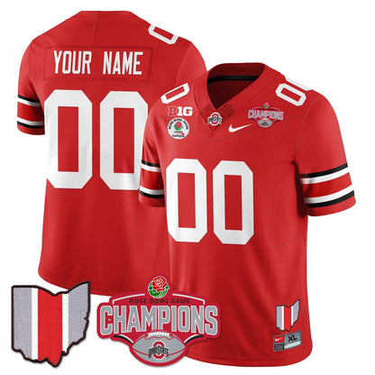 Custom OSB 2024 Rose Bowl Champions Jersey
