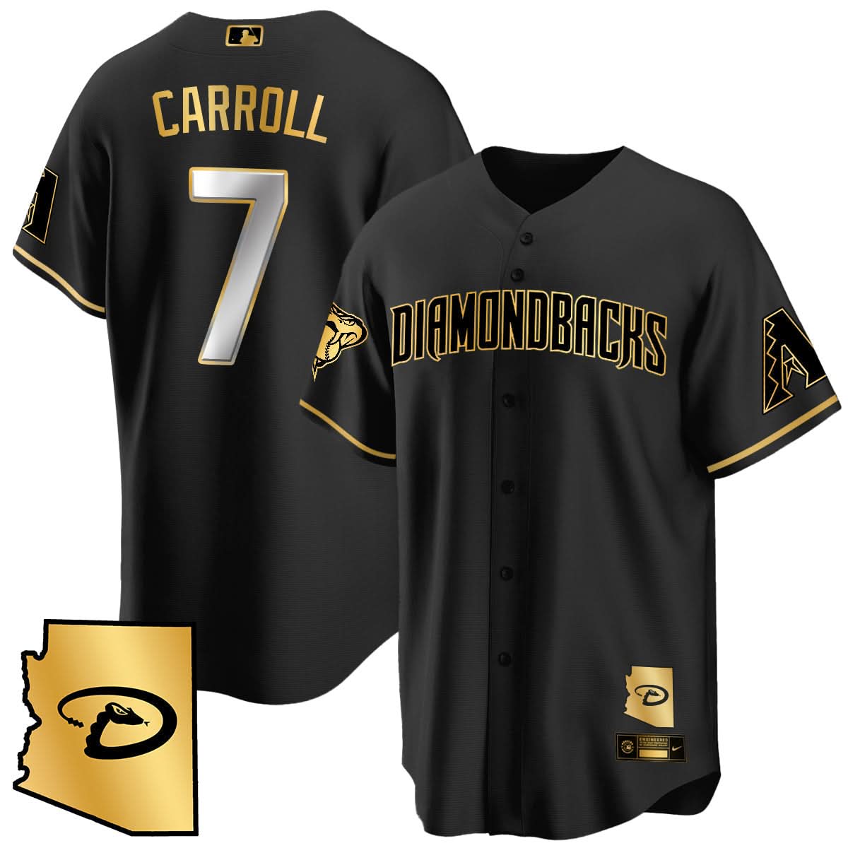 AD Black Alternate Limited Jersey - Stitched
