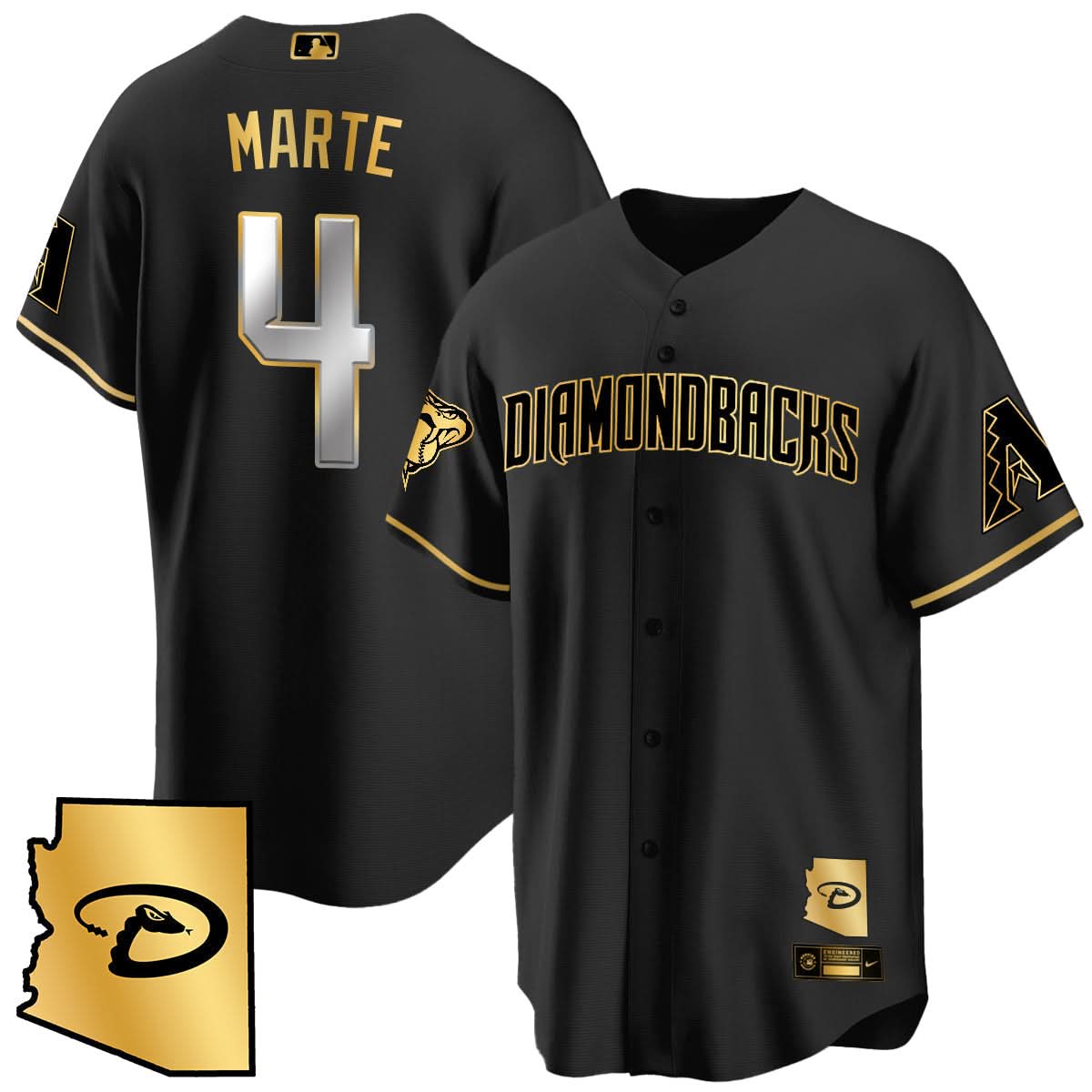 AD Black Alternate Limited Jersey - Stitched