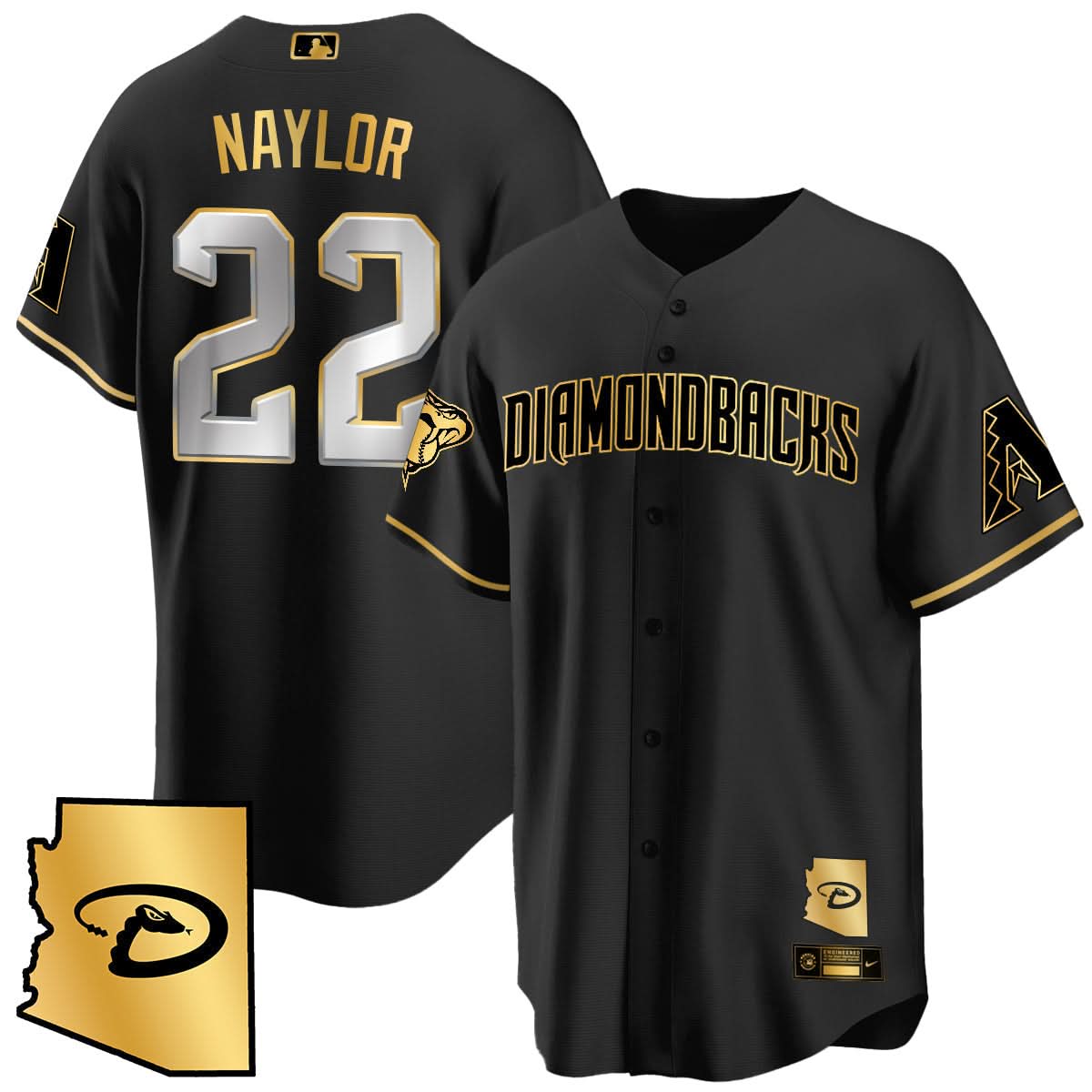 AD Black Alternate Limited Jersey - Stitched