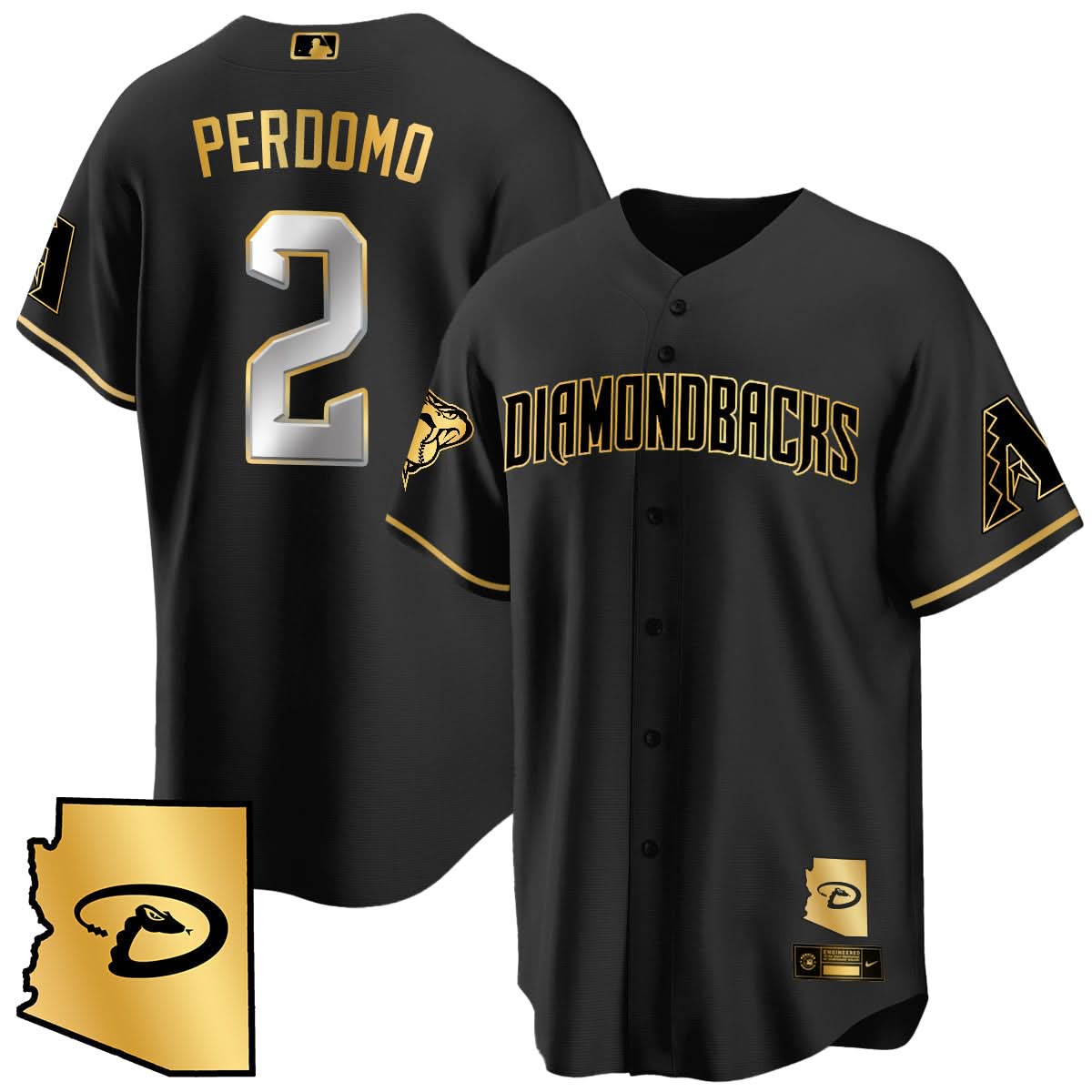 AD Black Alternate Limited Jersey - Stitched