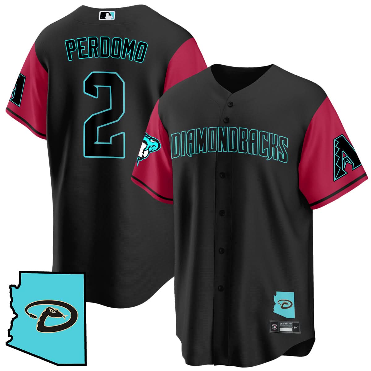 AD Black Alternate Limited Jersey - Stitched