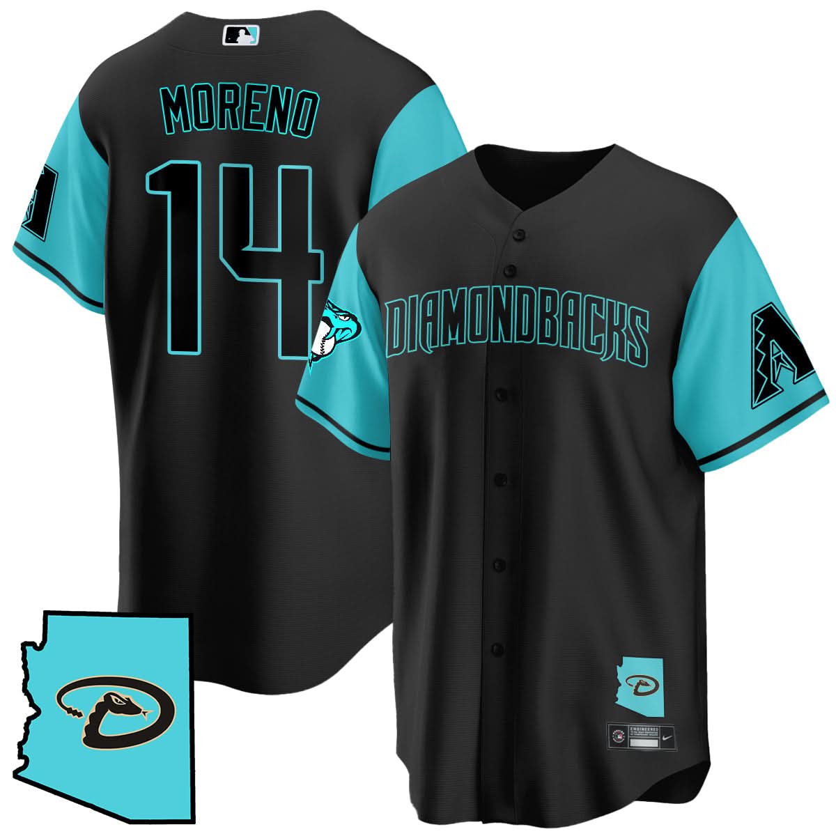 AD Black Alternate Limited Jersey - Stitched