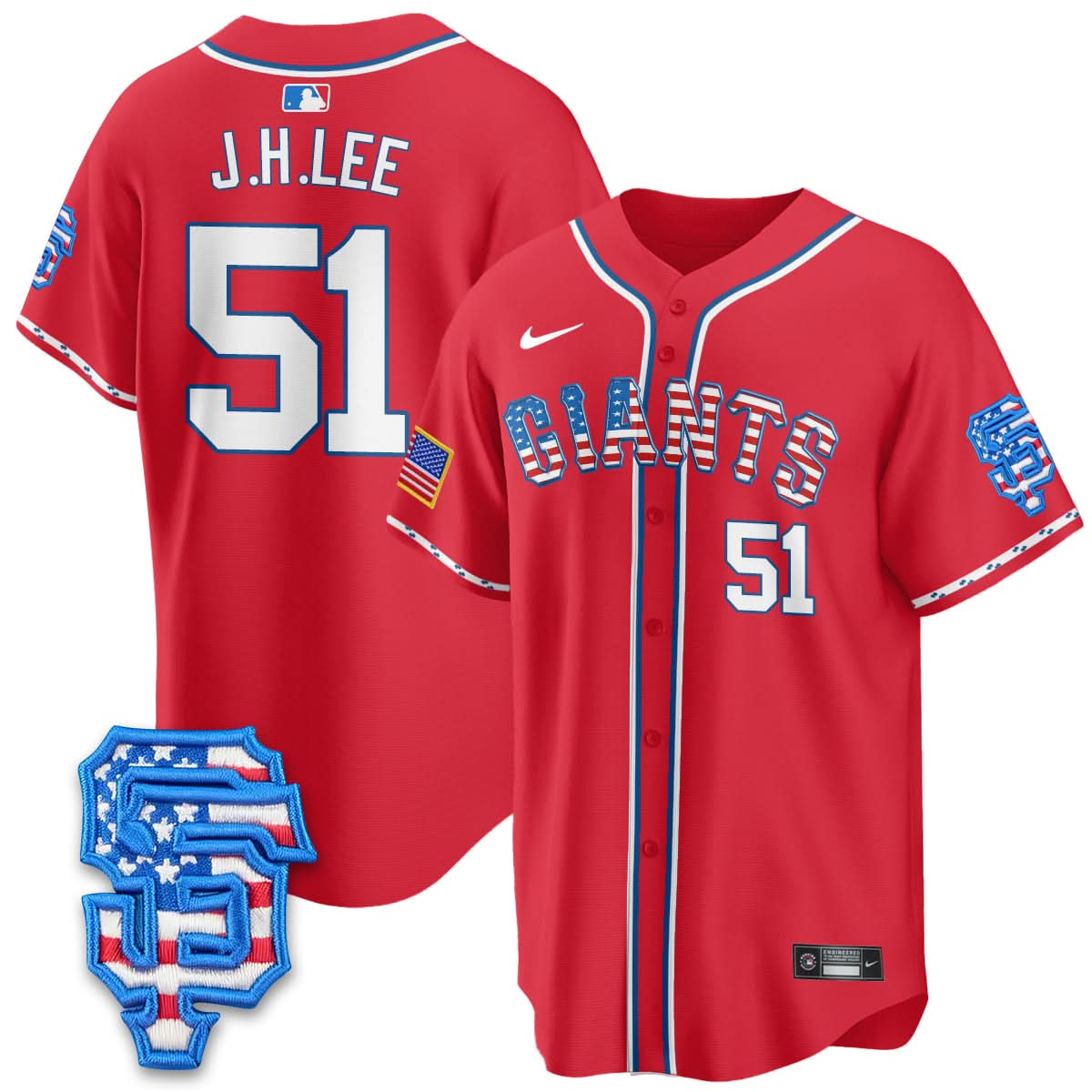 SFG 2025 Fourth of July Jersey - Stitched