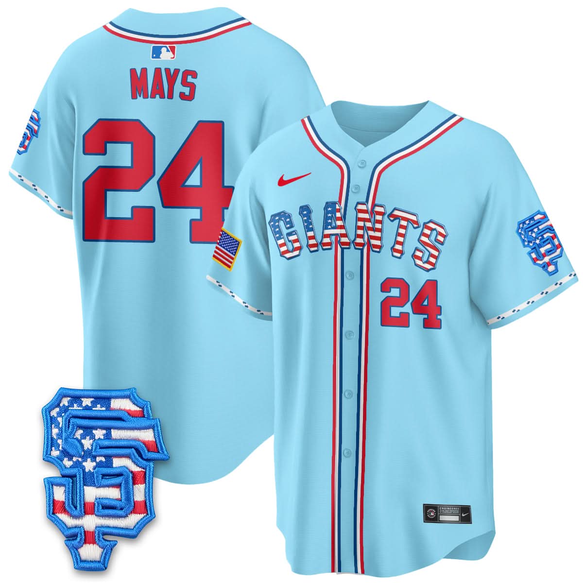 SFG 2025 Fourth of July Jersey - Stitched