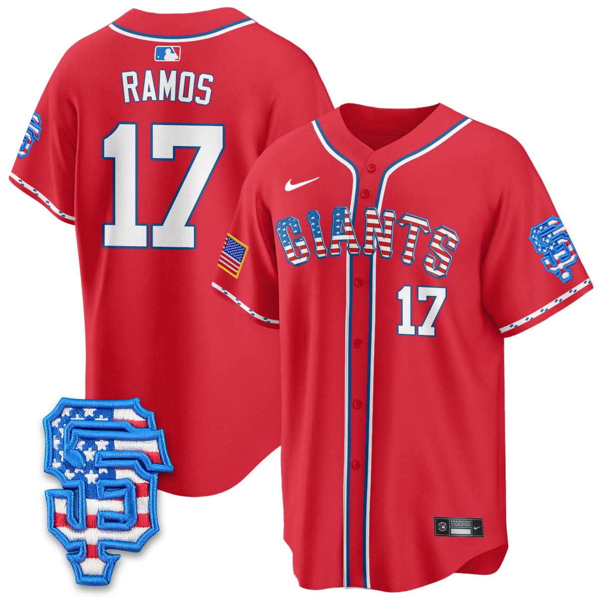 SFG 2025 Fourth of July Jersey - Stitched