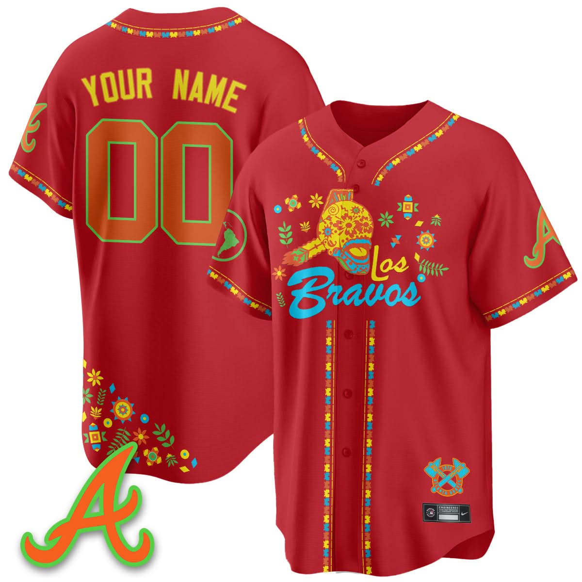 AB 2025 "Los Bravos" Custom Jersey V2 - Stitched