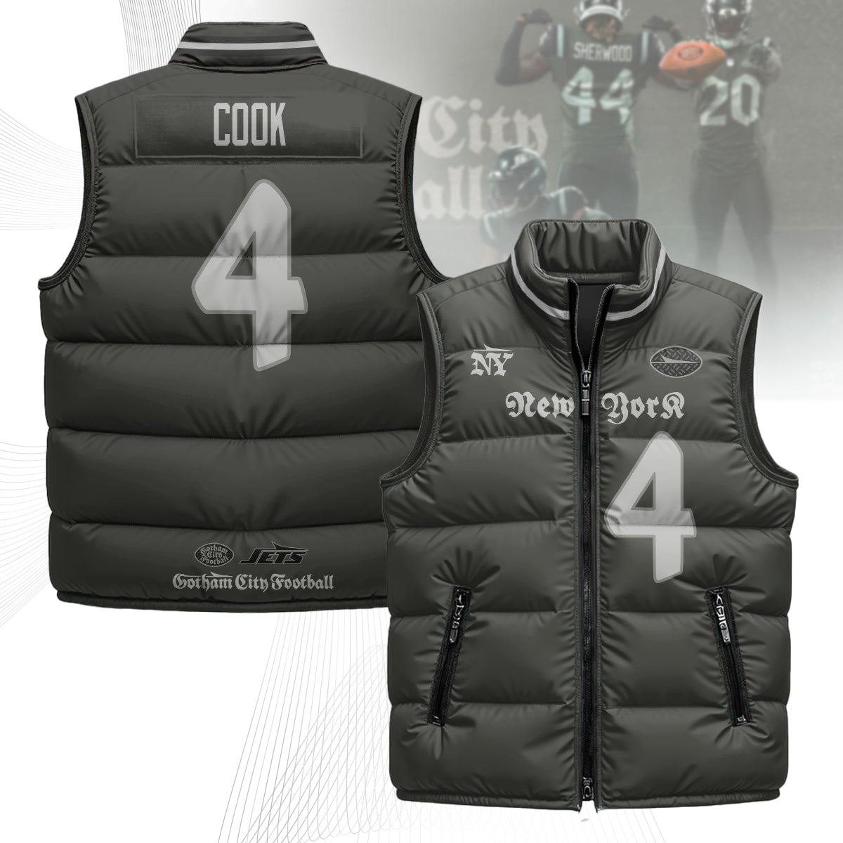 NYJ Rivalry Series Puffer Vest