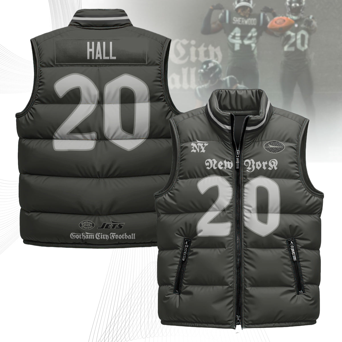 NYJ Rivalry Series Puffer Vest