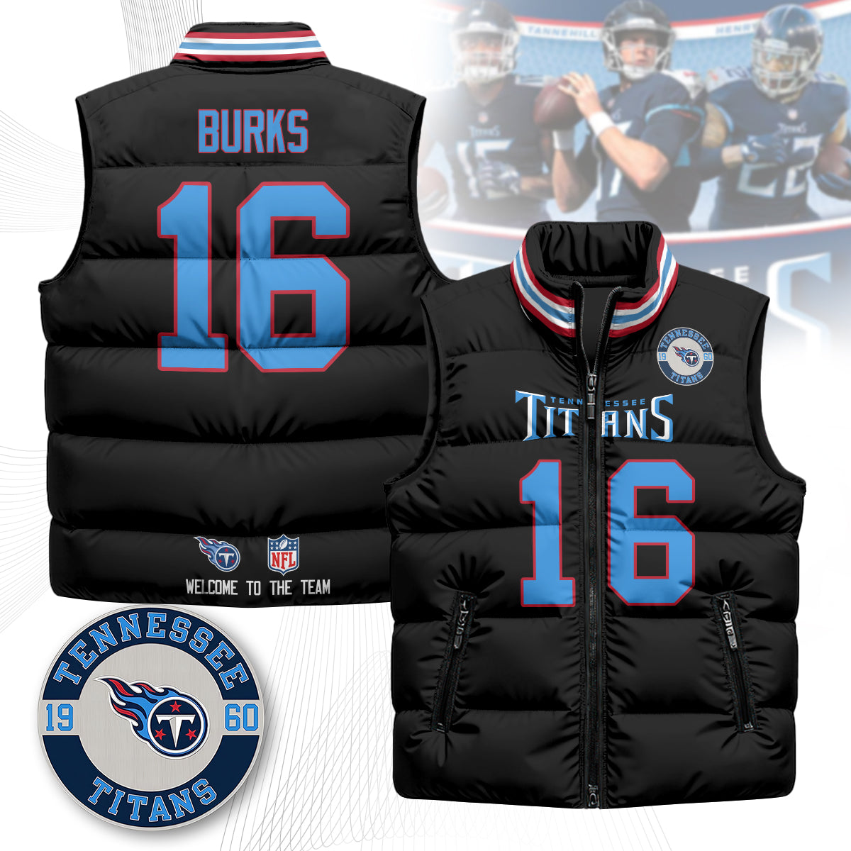 TT Unisex Puffer Vest