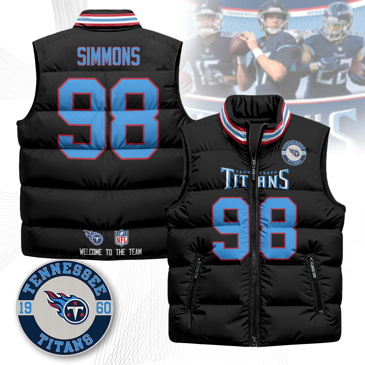 TT Unisex Puffer Vest