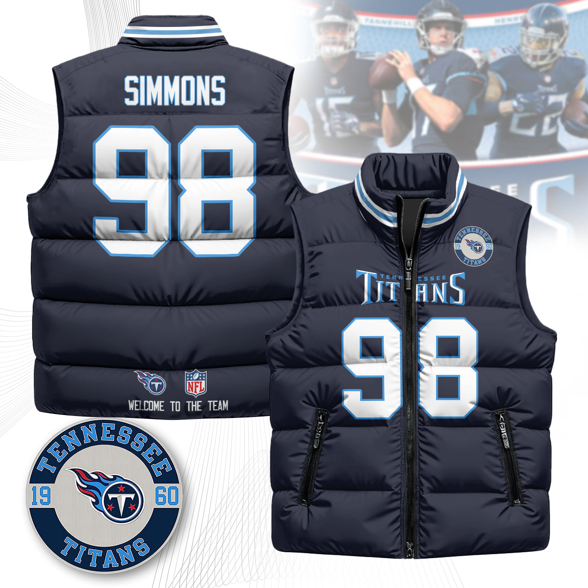 TT Unisex Puffer Vest