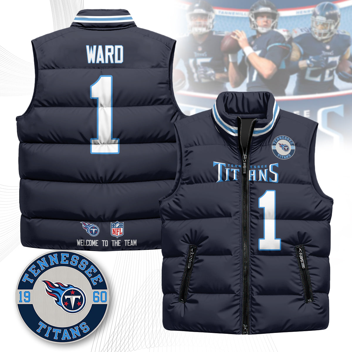 TT Unisex Puffer Vest