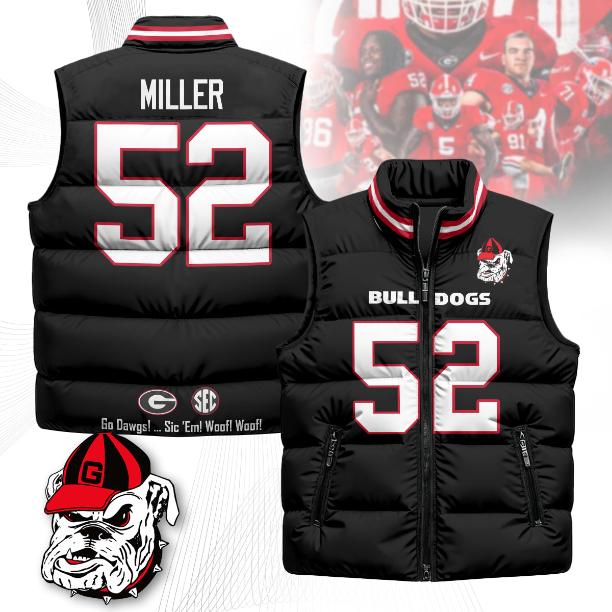 GB Unisex Puffer Vest
