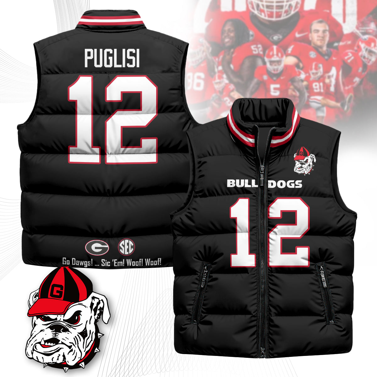 GB Unisex Puffer Vest