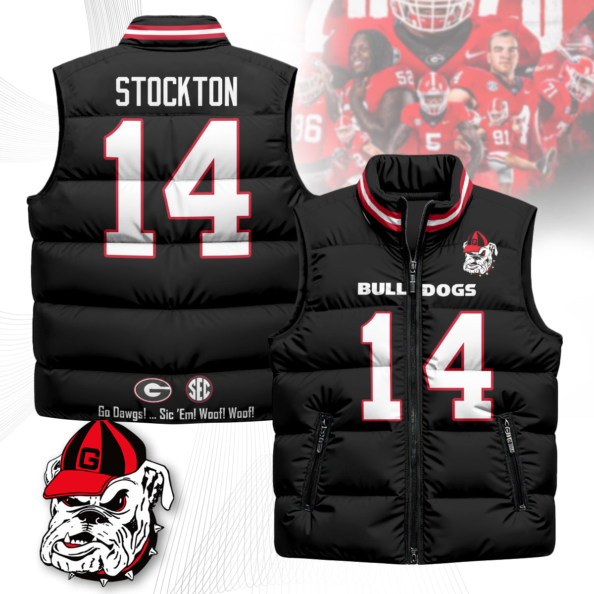 GB Unisex Puffer Vest