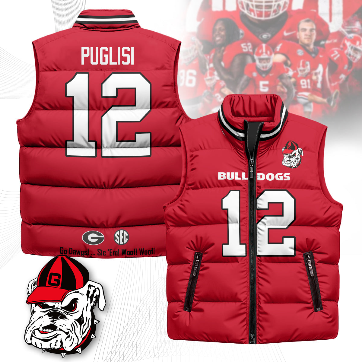 GB Unisex Puffer Vest
