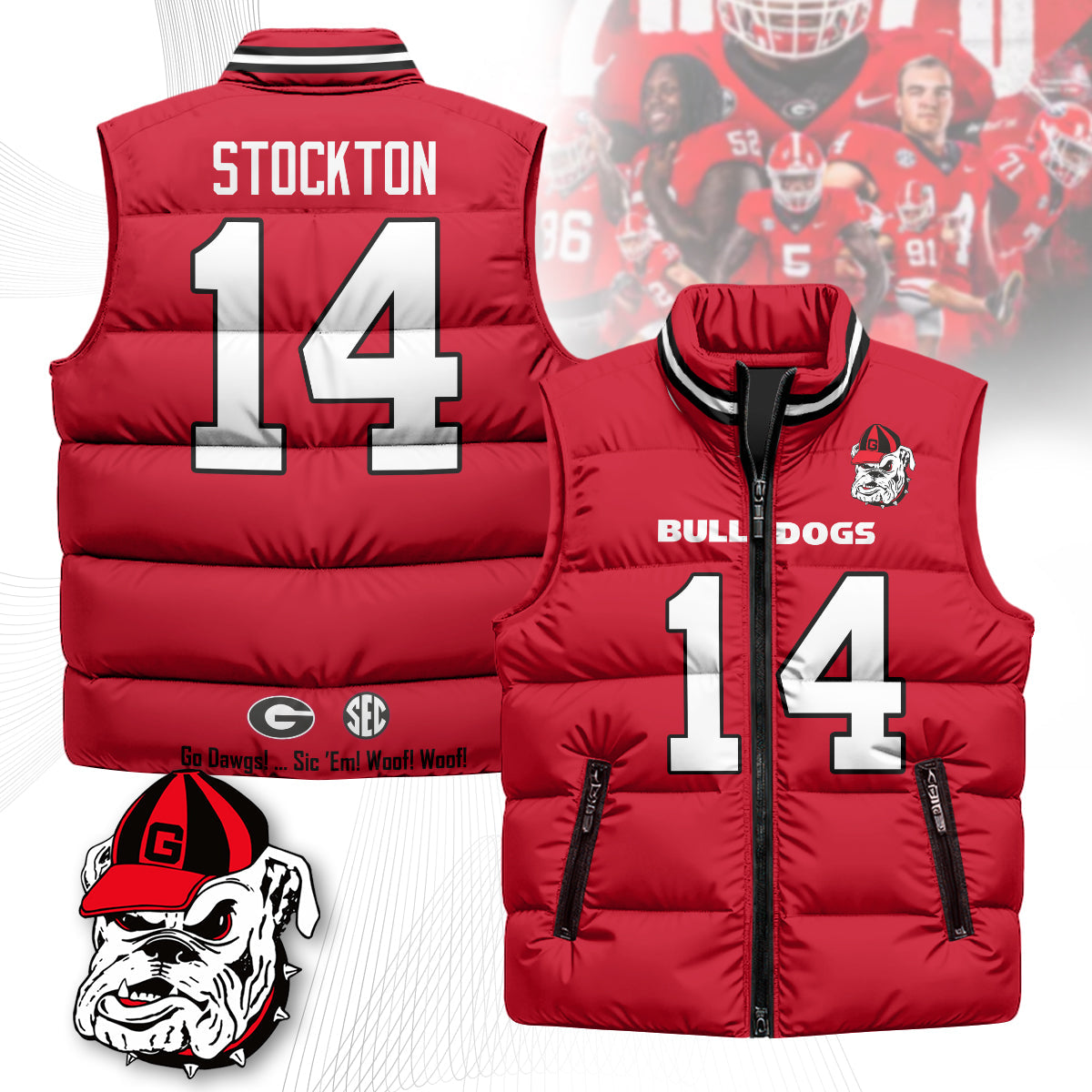 GB Unisex Puffer Vest