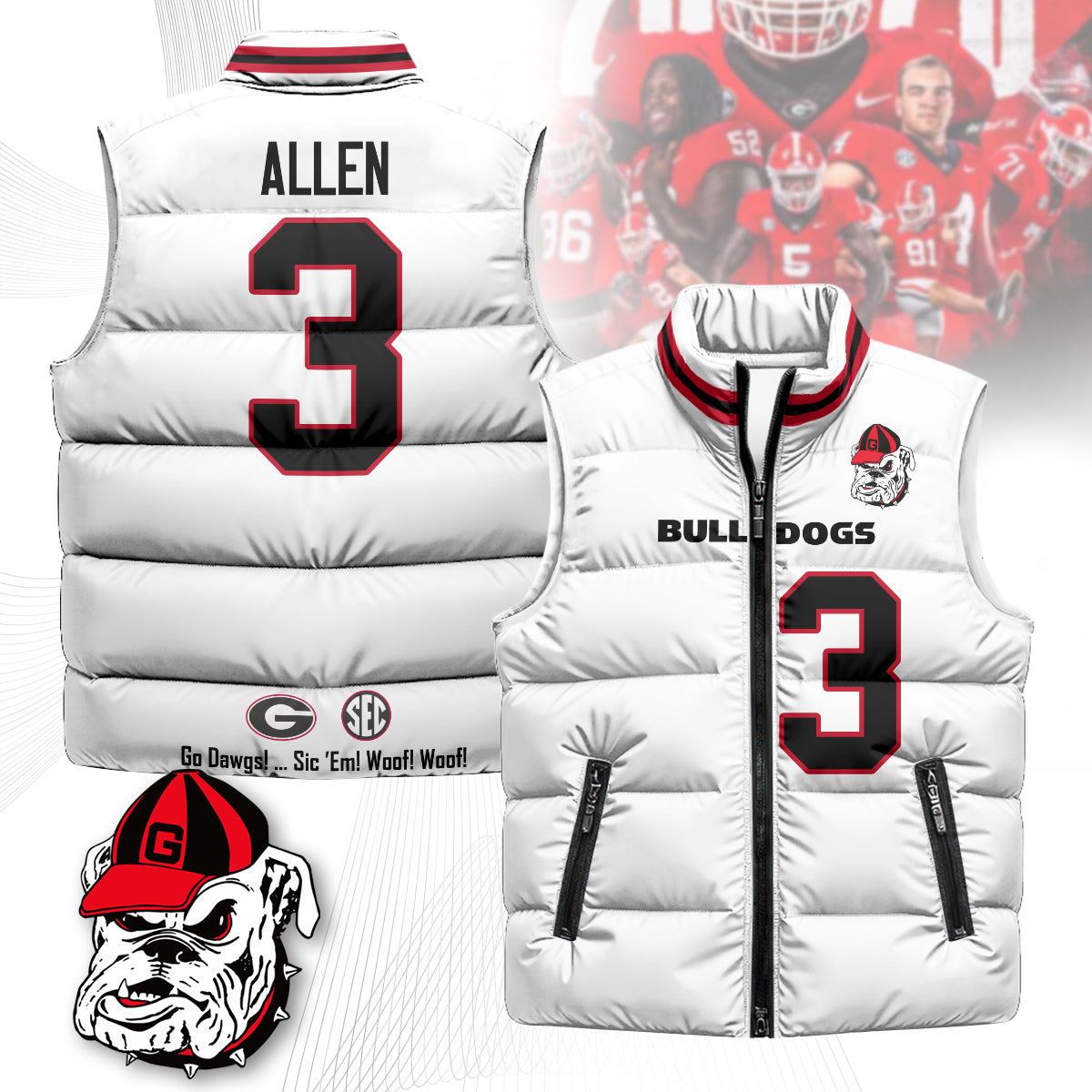 GB Unisex Puffer Vest