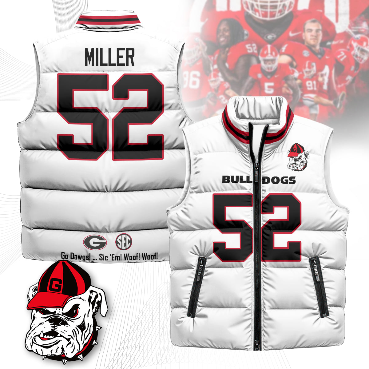 GB Unisex Puffer Vest
